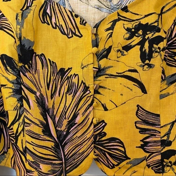 NWT Guess x Jennifer Lopez Blouse - Picture 4 of 8